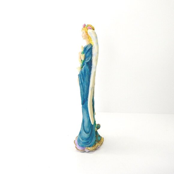 Vintage Lenox Angel of Peace Figurine Resin Angels of Life 11" - Picture 5 of 9